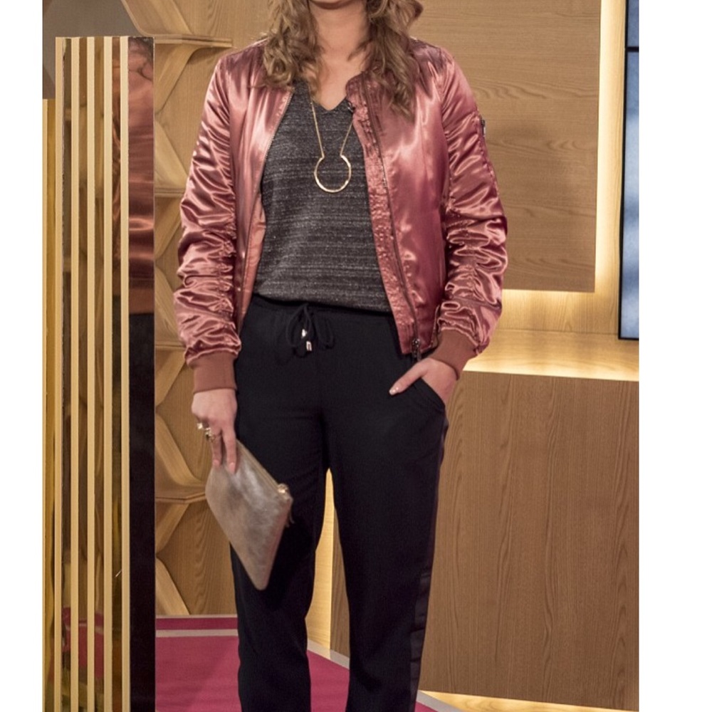 Topshop metallic bomber jacket - Picture 8 of 8